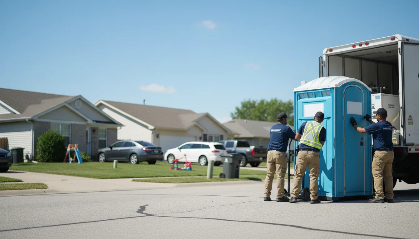 Standard Porta Potty Rentals in Girard, KS near me